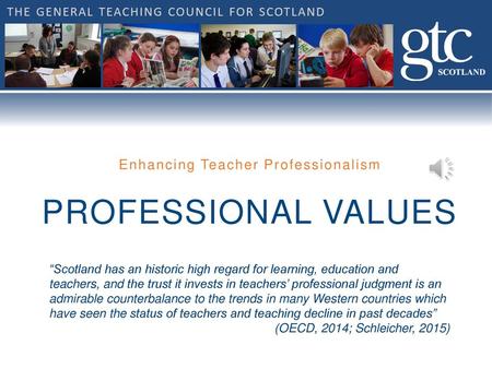 Enhancing Teacher Professionalism