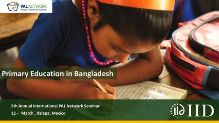 Primary Education in Bangladesh