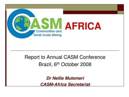 CASM-Africa Secretariat