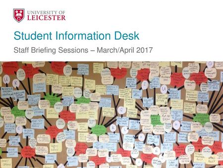 Student Information Desk