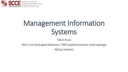 Management Information Systems