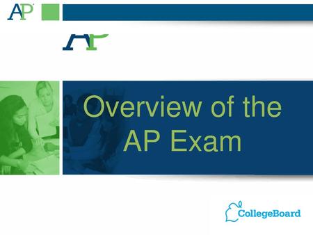 Overview of the AP Exam.