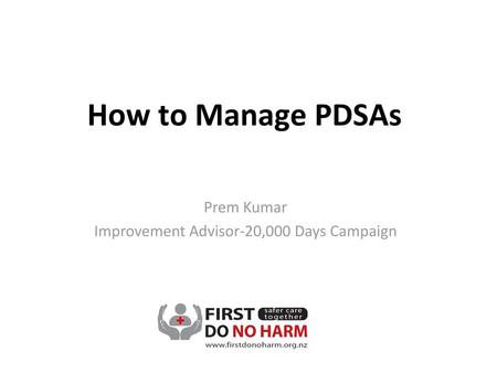 Improvement Advisor-20,000 Days Campaign