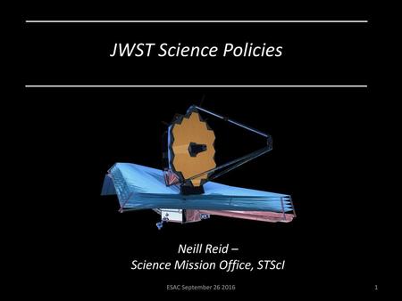 Science Mission Office, STScI