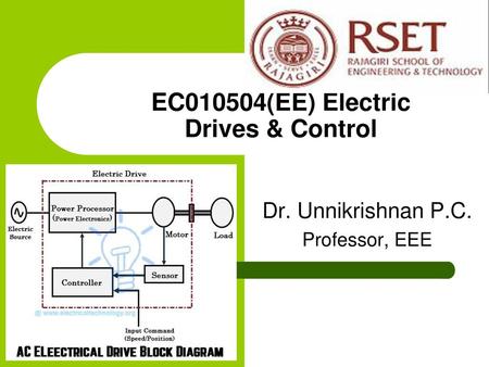 EC010504(EE) Electric Drives & Control