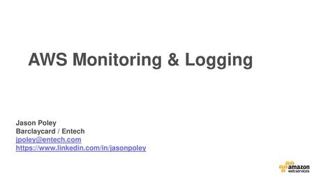 AWS Monitoring & Logging