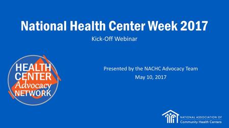 National Health Center Week 2017