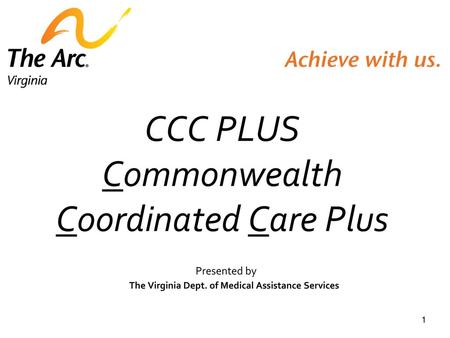 CCC PLUS Commonwealth Coordinated Care Plus