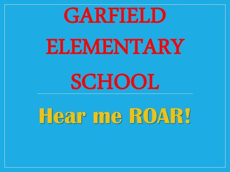 Garfield Elementary School