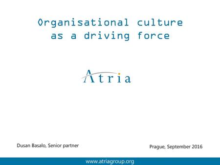 Organisational culture