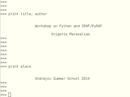 Part I: Python. Part I: Python Guido van Rossum https://en.wikipedia.org/wiki/Guido_van_Rossum Over six years ago, in December 1989, I was.