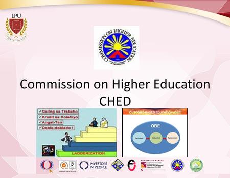 Commission on Higher Education CHED