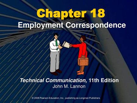 Chapter 18 Employment Correspondence