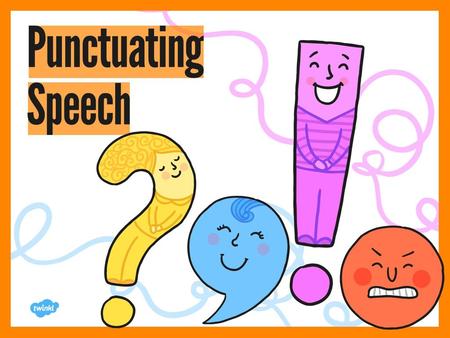 Showing Possession Reported Speech vs. Direct Speech