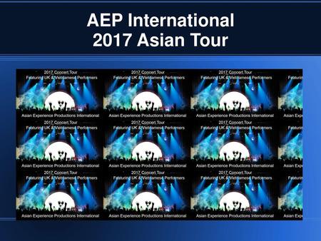 AEP International 2017 Asian Tour