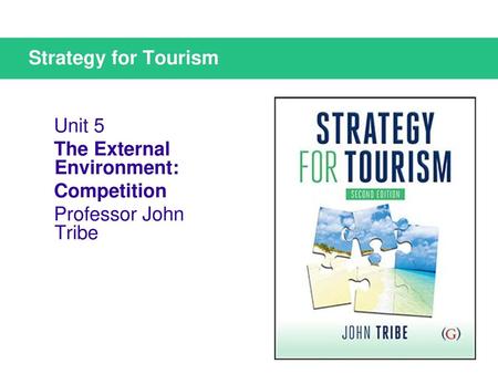 Unit 5 The External Environment: Competition Professor John Tribe