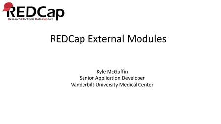 REDCap External Modules