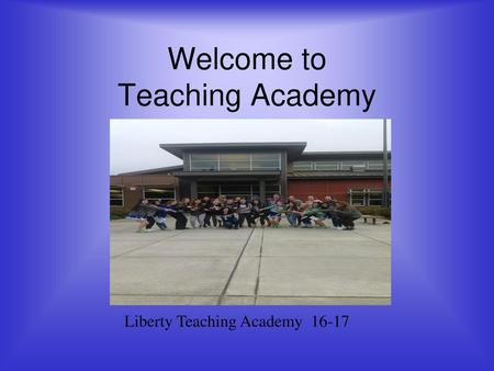 Welcome to Teaching Academy