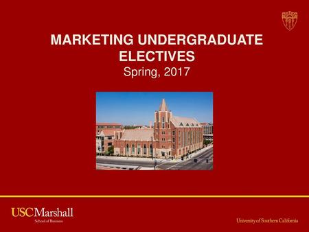 MARKETING UNDERGRADUATE