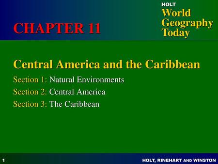 Central America and the Caribbean