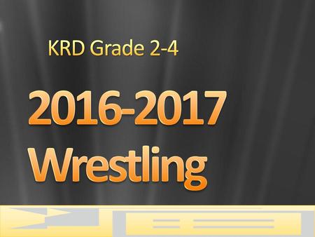 Wrestling KRD Grade /4/2017 6:41 PM