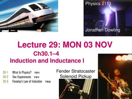 Ch30.1–4 Induction and Inductance I