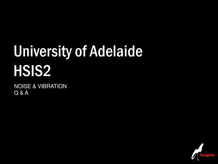 University of Adelaide HSIS2