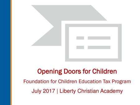 Opening Doors for Children