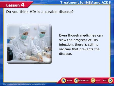 Treatment for HIV and AIDS