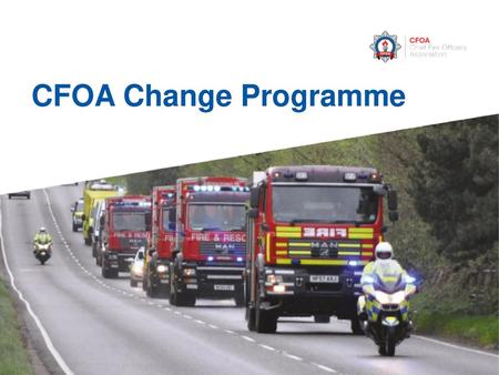 CFOA Change Programme.