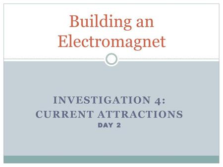 Building an Electromagnet