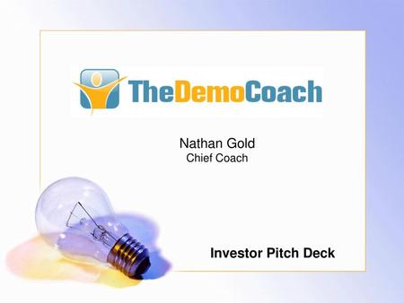 Nathan Gold Chief Coach