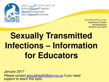 Sexually Transmitted Infections – Information for Educators