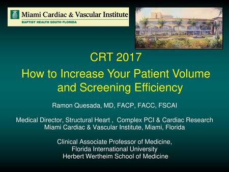 How to Increase Your Patient Volume and Screening Efficiency