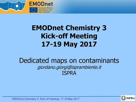 Dedicated maps on contaminants