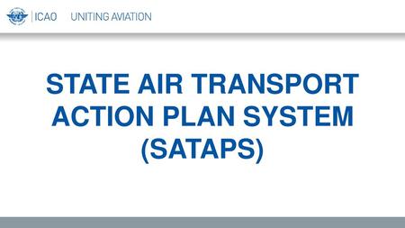 STATE AIR TRANSPORT ACTION PLAN SYSTEM (SATAPS)