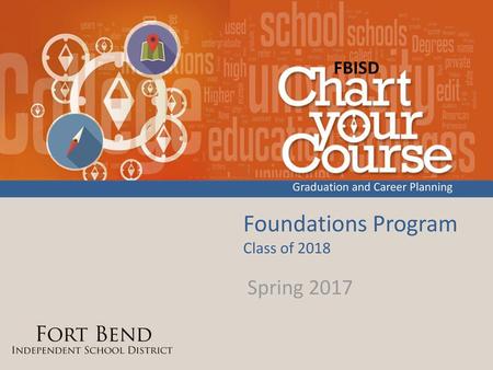 Foundations Program Class of 2018