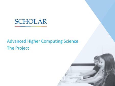 Advanced Higher Computing Science