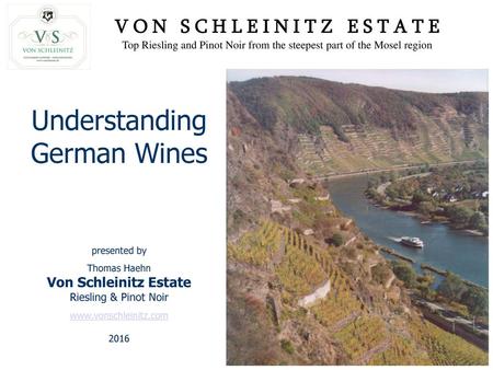 Understanding German Wines