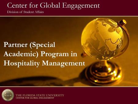 Center for Global Engagement