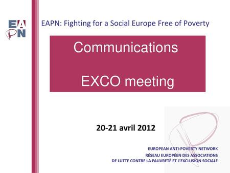 EAPN: Fighting for a Social Europe Free of Poverty