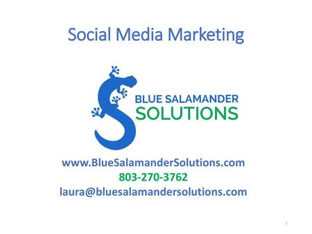 Social Media Marketing