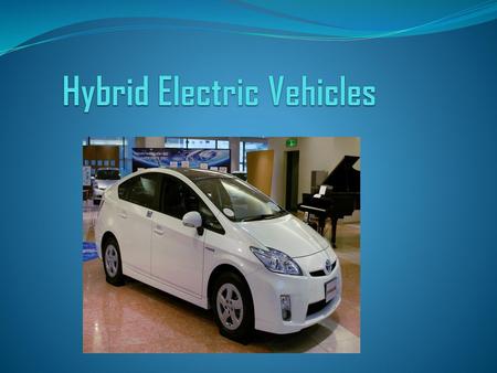 Hybrid Electric Vehicles