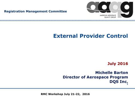 External Provider Control