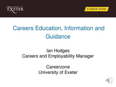 Careers Education, Information and Guidance