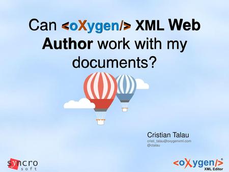 Can <oXygen/> XML Web Author work with my documents?