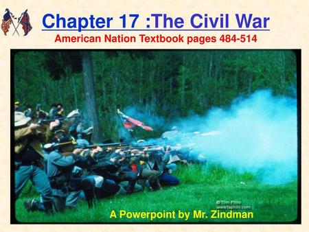 American Nation Textbook pages A Powerpoint by Mr. Zindman