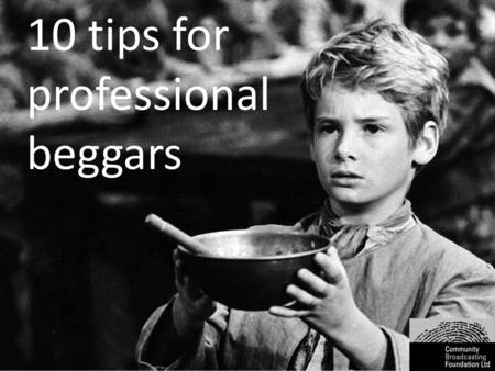 10 tips for professional beggars