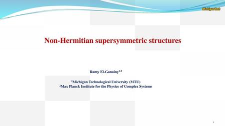 Non-Hermitian supersymmetric structures