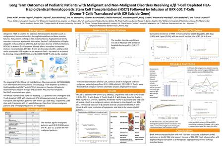 (Donor T-Cells Transduced with iC9 Suicide Gene)